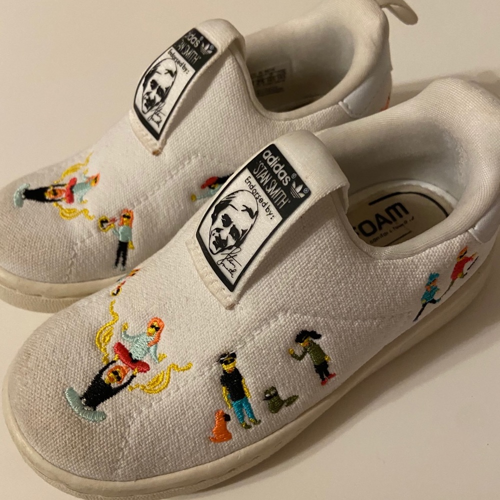 Adidas Stan Smith Slide On Sneakers 8k
